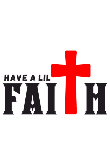 Faith Round Neck Classic T-shirt (L, DTF)